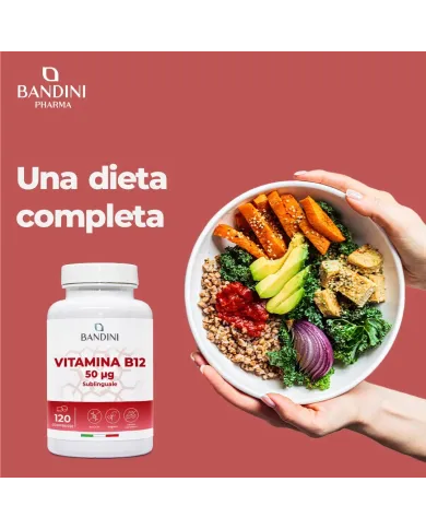 Vitamina B12 sublinguale - 120 compresse